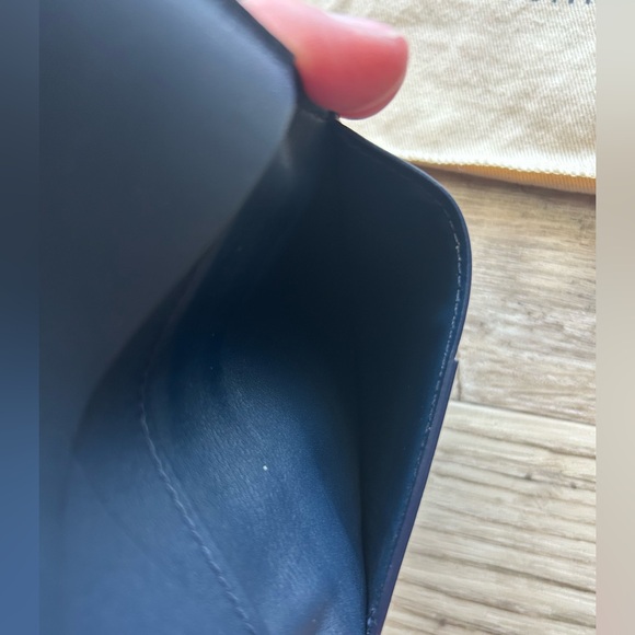Louis Vuitton Pocket Organizer Wallet Navy NEW - Picture 6 of 8